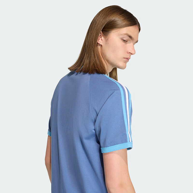 Adidas Originals Men's 3S TEE Short Sleeve T-Shirt KC8638 Blue XL 7
