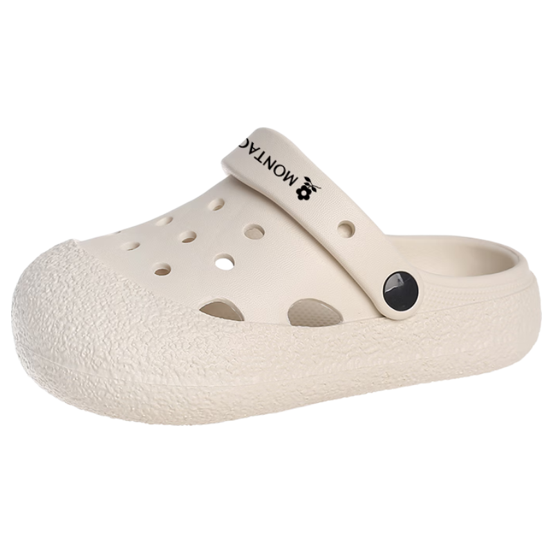 Montagut Kids Boys Summer Clogs Non-Slip Soft Sole Sandal Sports Beach Closed-Toe Sandals for Older Children