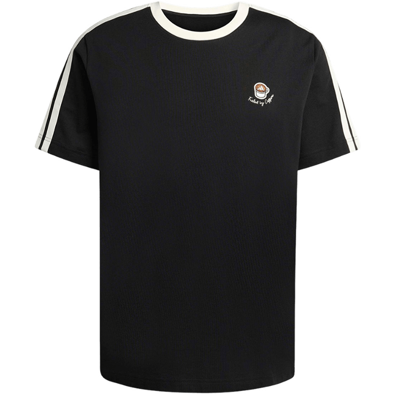 Adidas Sport Style Series Men's M COFFEE CUP T Short Sleeve T-Shirt KG5413 Black 2XL