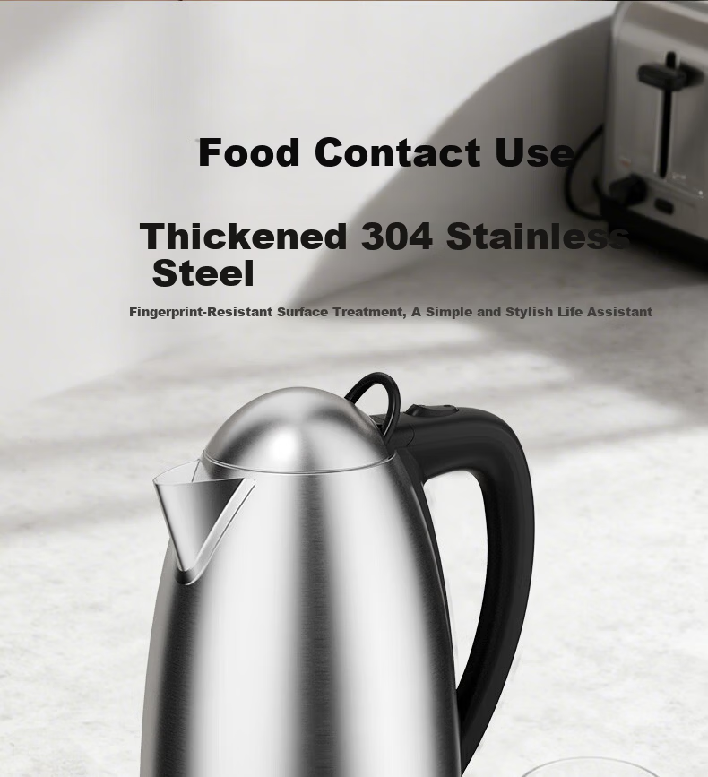 Grelide 4.2L Electric Kettle Large Capacity 304 Stainless Steel 2000W High Power Auto Shut-Off Chinese Red Household Water Boiler Gift for Wedding and Spring Festival 7