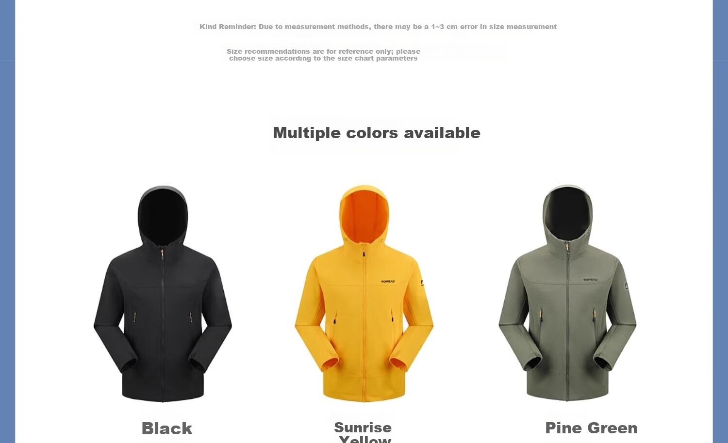 TOREAD Men's Outdoor Softshell Jacket CORDURA Abrasion-Resistant Windproof Fleece-Lined Mountaineering Coat TAEEAN91009 10