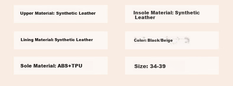 LAORENTOU Women's High Heels, Office Work Shoes, Leather Shoes with Pointed Toe And Chunky Heel, Slip-On Women's Shoes, LB90, Black, Size 35 3