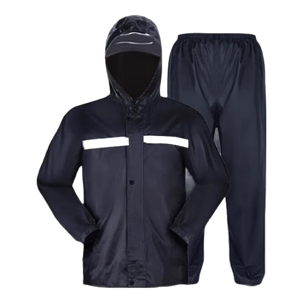 Huipute Split Raincoat, Long Outdoor Thickened Full-Body Heavy Raincoat And Pants Set, Customizable