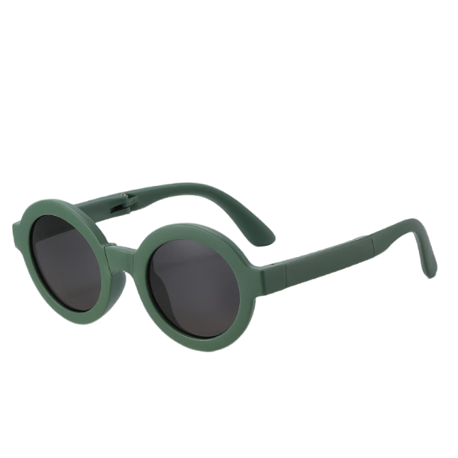 40,000 Kilometers Kids Polarized UV Protection Sunglasses Foldable Fashionable Boys Girls Baby Sun Glasses Back to School