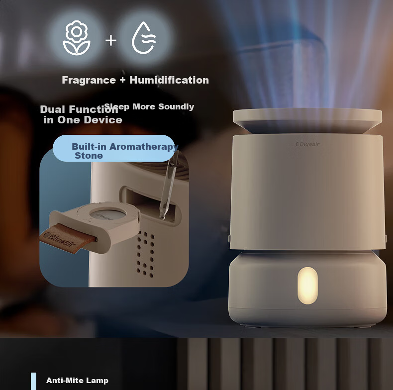 Blueair H38i Humidifier Baby-Safe Certified Home Bedroom Desktop Large Capacity Mist-Free Humidifier for Rhinitis 11