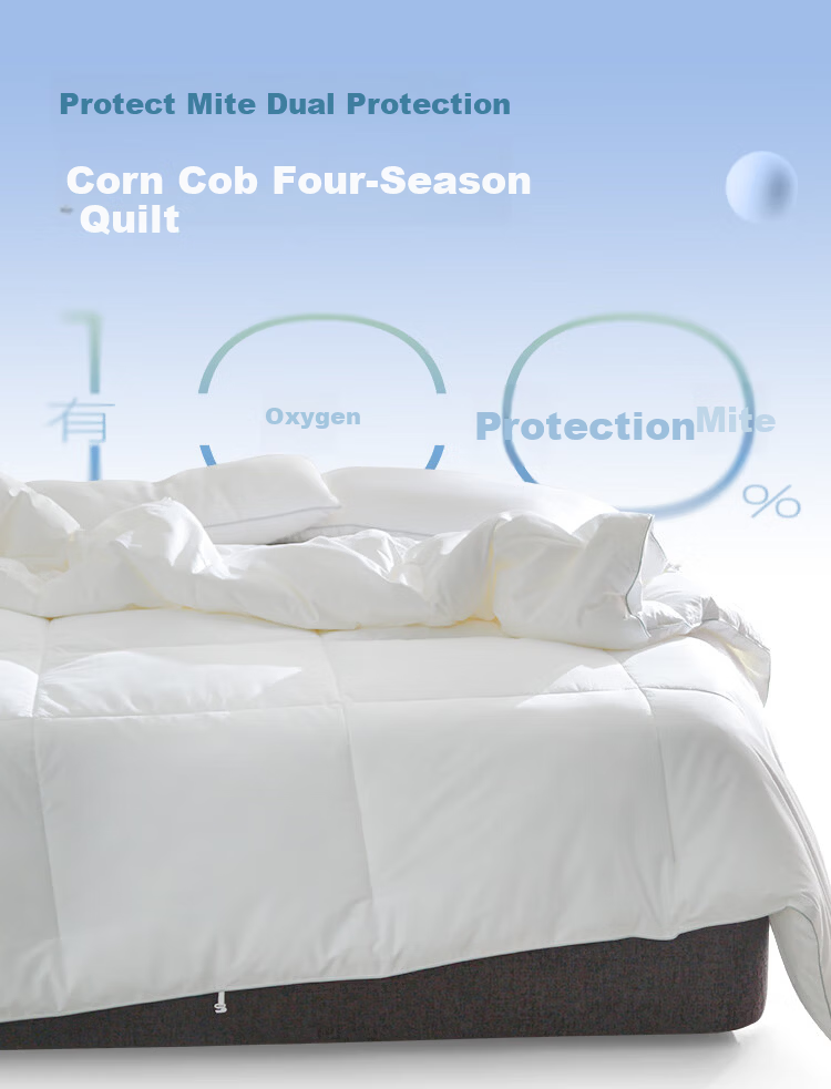 Anmino Anti-Mite Antibacterial Quilt Spring Autumn Winter All-Season Dust Mite Allergy Quilt Core Approx. 4.5 Jin 200*230cm 1
