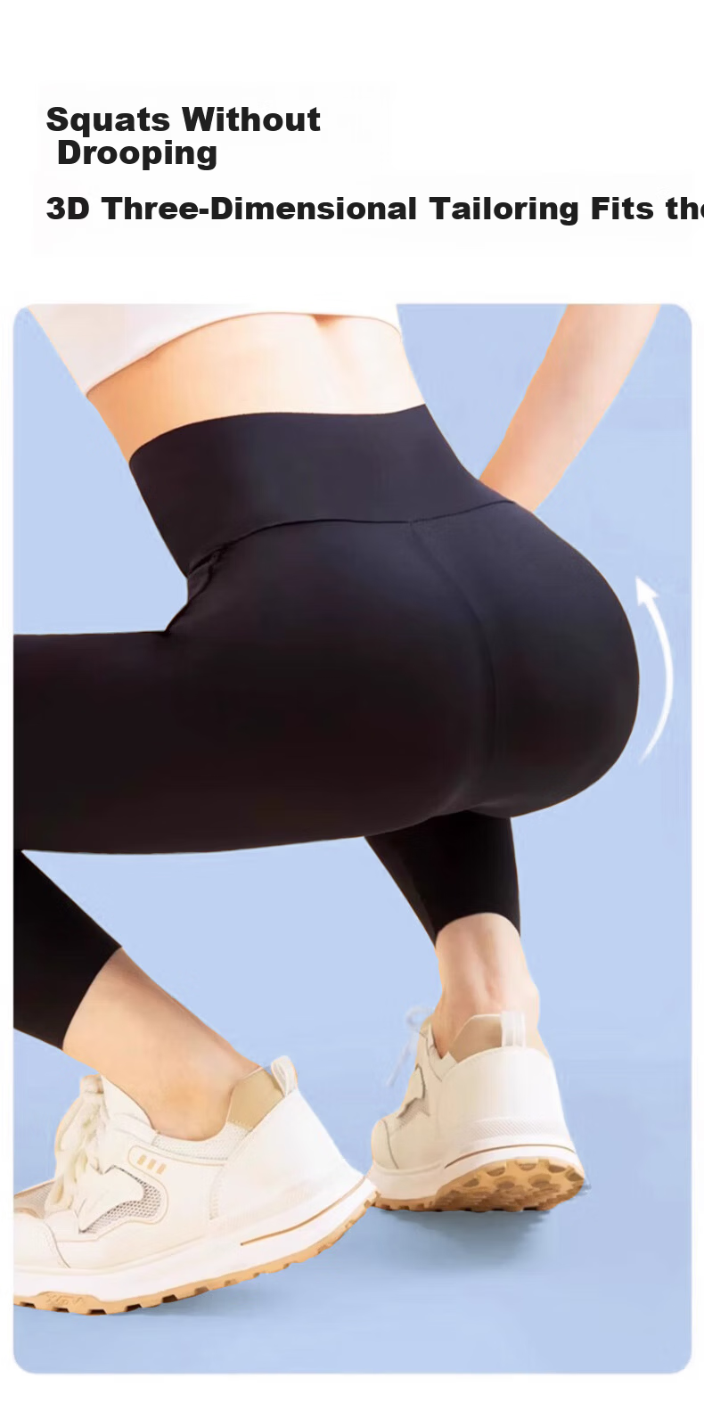 BOPRUIEY Women's Sharkskin Ice Silk Ultra-Thin Cooling Spring Summer Wearable Plus Size Yoga Sports Leggings Nine-Point Tight Pants 7