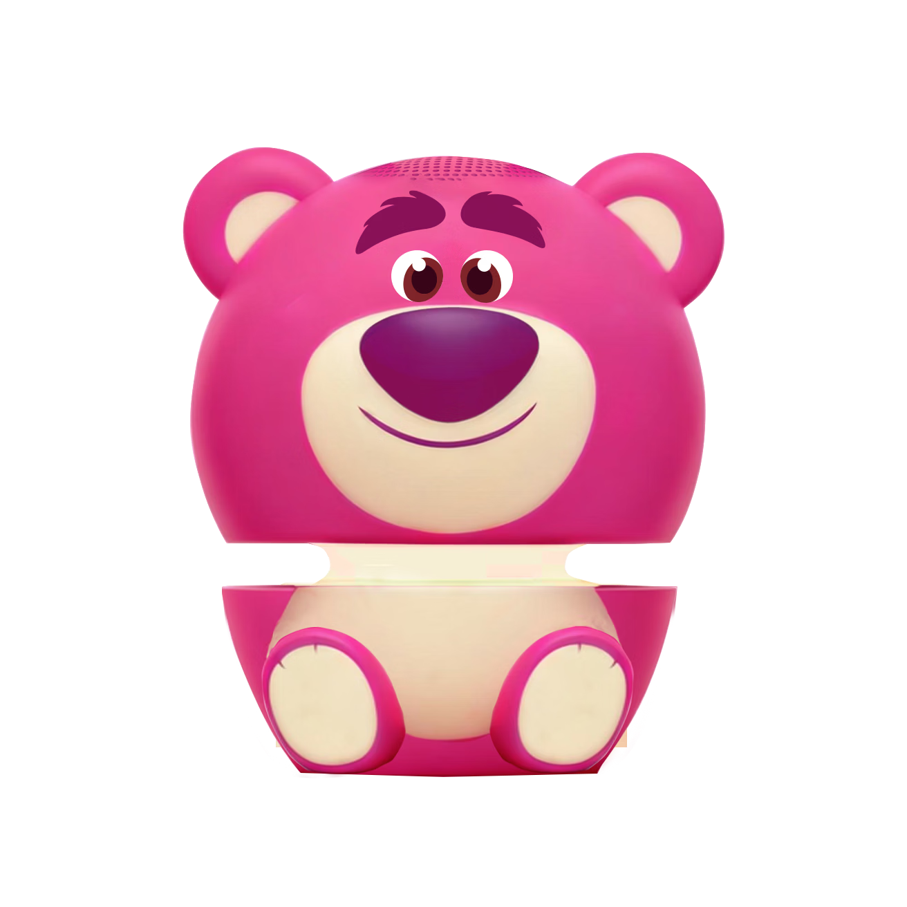 DISNEY Bluetooth Speaker Desktop Computer Ambient Light High-Quality Surround Sound Loud Volume Strawberry Bear Gift for Boys and Girls