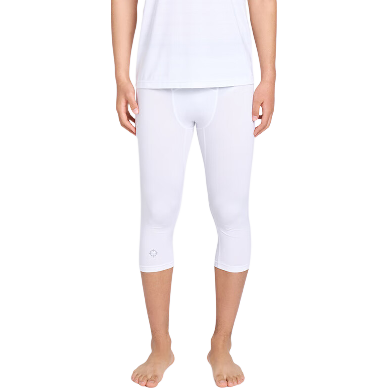 RIGORER Men's Compression Shorts, Professional Sports Running Basketball Training Capri Pants, High-Elasticity Quick-Drying Compression Tights, Base Layer Shorts for Me