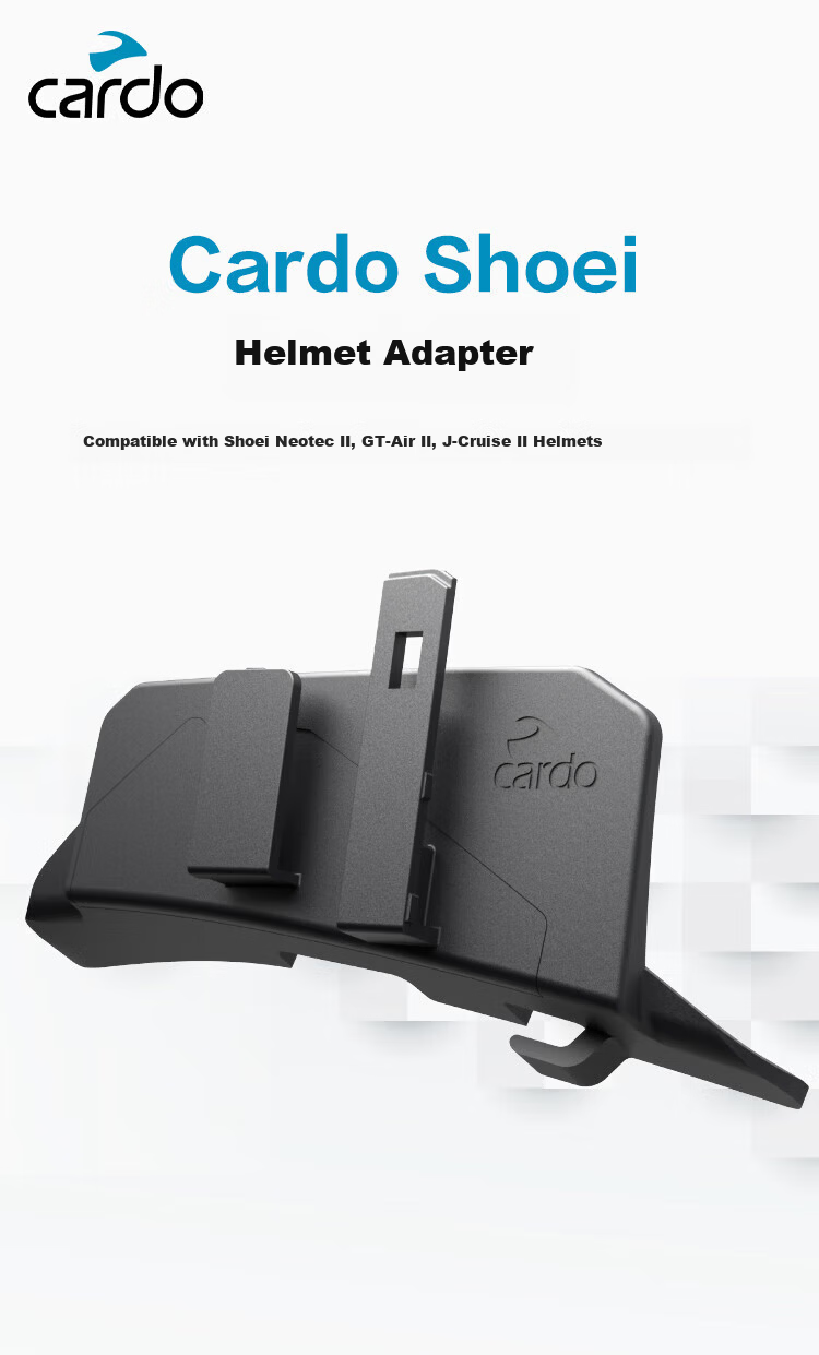 CARDO Motorcycle Helmet Bluetooth Headset Original Box Cross-Brand Intercom JBL Sound Cardo Edge 15