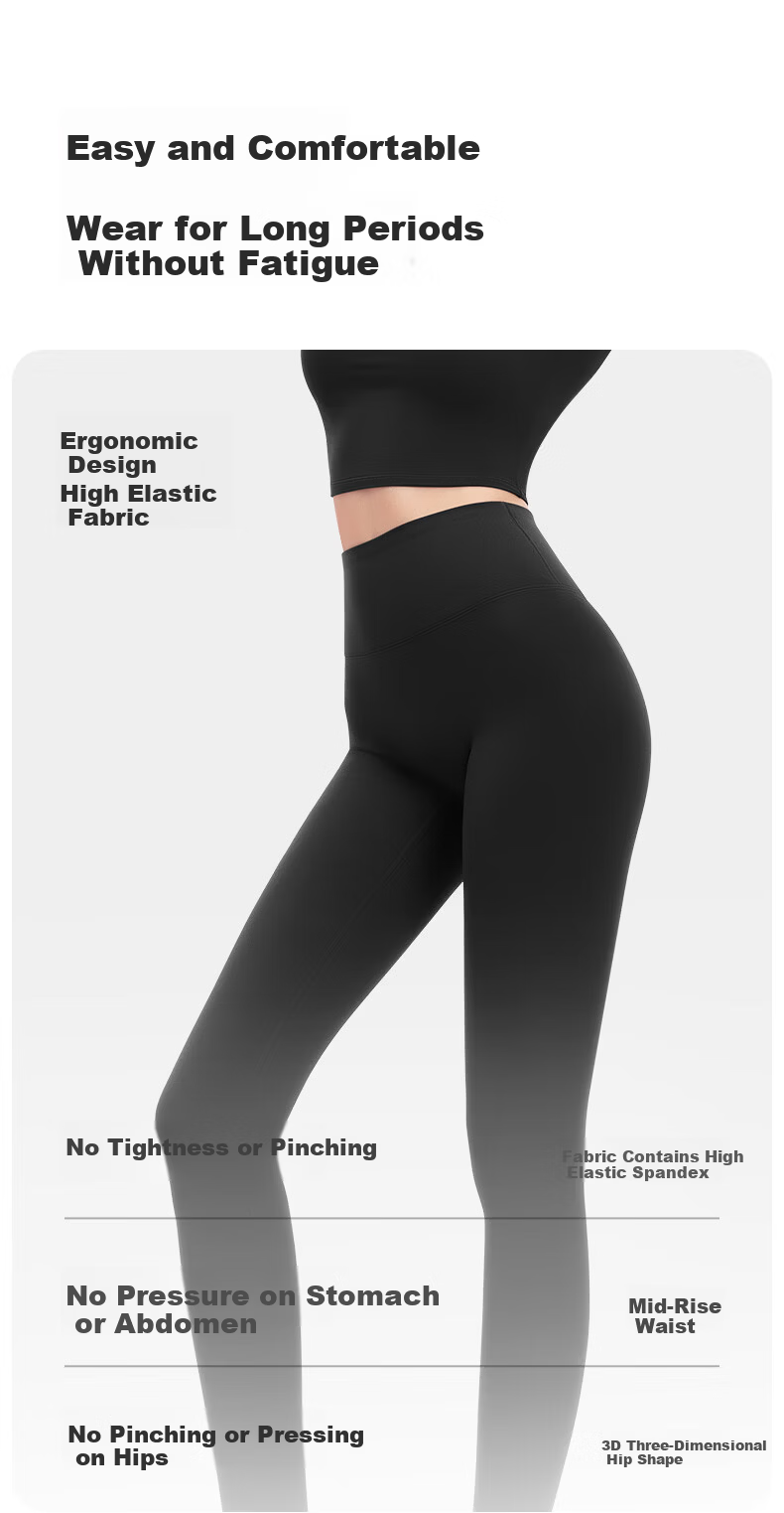 Ono Kazuko Women's Sharkskin Pants Thin Breathable 2025 New Spring Summer Yoga Pants Waist Slimming Hip Lifting Cooling Leggings 8
