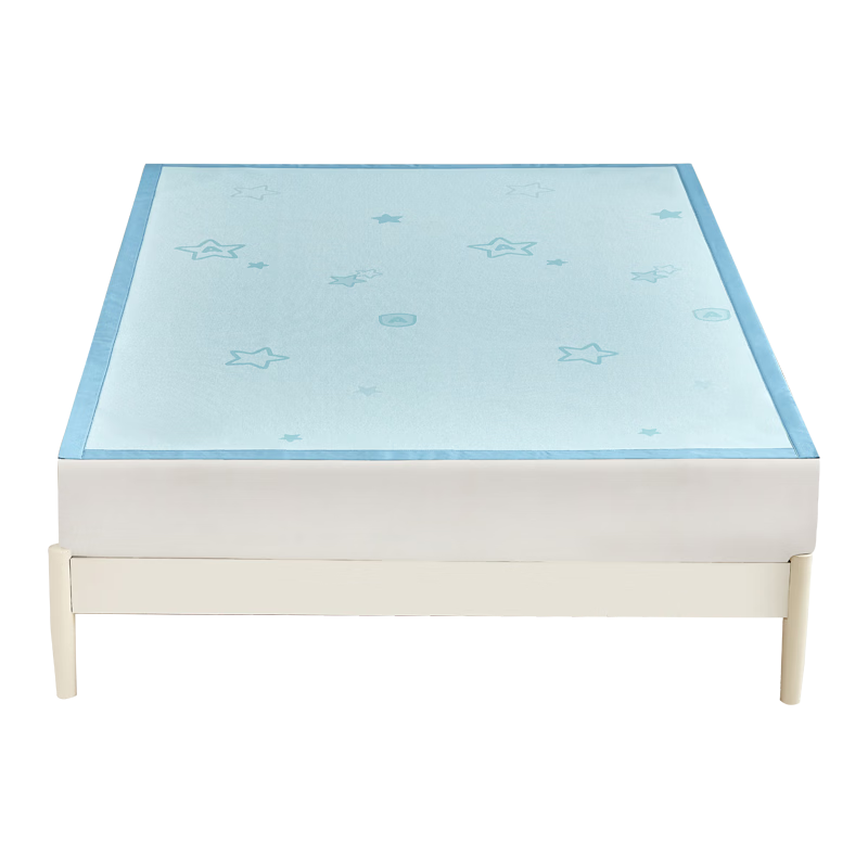 Luolaikids Infant Class A Antibacterial Mite-Resistant Machine Washable Ice Silk Baby Cooling Mat Summer 70*140cm