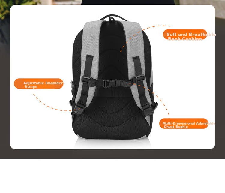 American Tourister Men's Casual Travel Backpack Large Capacity 16-inch Laptop Bag NB4 Black 5