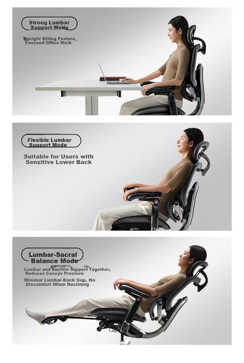 Sihoo C500 II / C300 II Ultra Ergonomic Computer Office Chair Human Engineering Seat 20