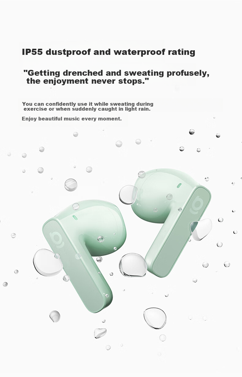 BASEUS BS1NC Semi-In-Ear Active Noise Cancelling AI Bluetooth Earphones Wireless 40H Long Battery Life Comfortable Earbuds for Apple Huawei Vivo Phones Gift 23