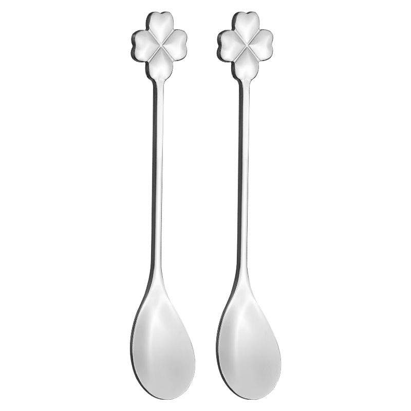 Banwushenghuo 304 Stainless Steel Coffee Spoon, Mixing Spoon, Ice Cream Spoon, Seasoning Spoon, Salt Spoon, Ice Spoon, Dessert Honey Small Spoo