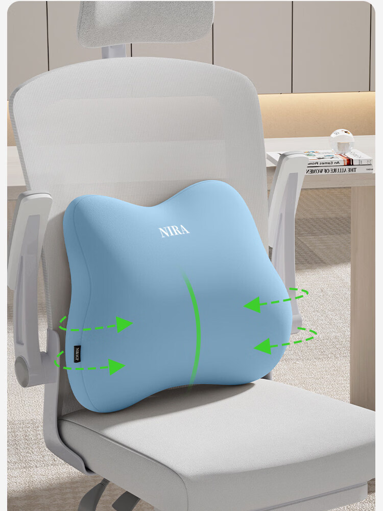 Nila Maternity Lumbar Support Cushion Office Seat Backrest Pad Waist Support Pillow for Women 4