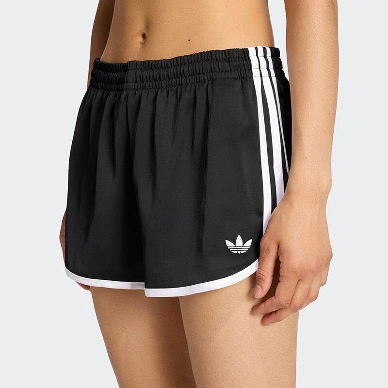 Adidas Originals Women's 3S SPRNTR Woven Shorts KD7977 Black S 6