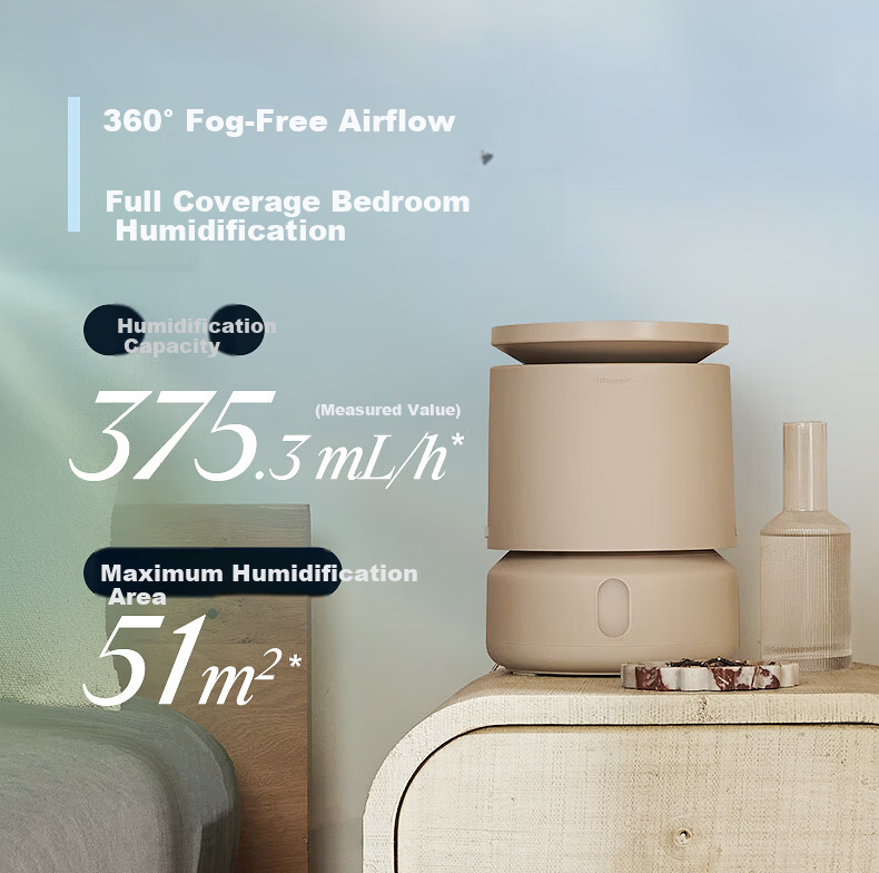 Blueair H38i Humidifier Baby-Safe Certified Home Bedroom Desktop Large Capacity Mist-Free Humidifier for Rhinitis 8