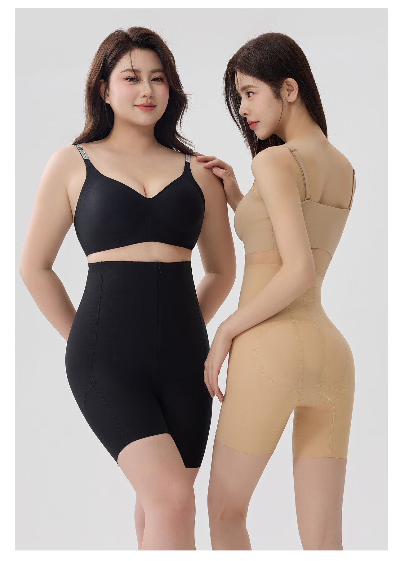 PINK AMY "Little Waist Expert" High-Waist Seamless Postpartum Shaping Tummy Control Hip-Lifting Bridal Safety Pants for Women 23