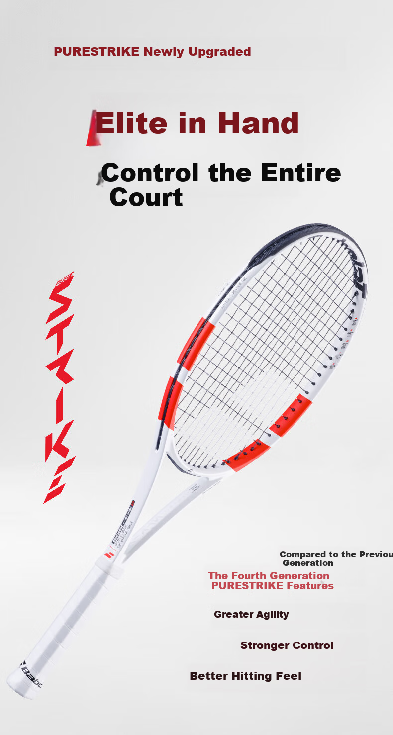 Babolat Pure Strike Full Carbon Professional PS Tennis Racket Tim Nori Edition [Pre-Strung] 2