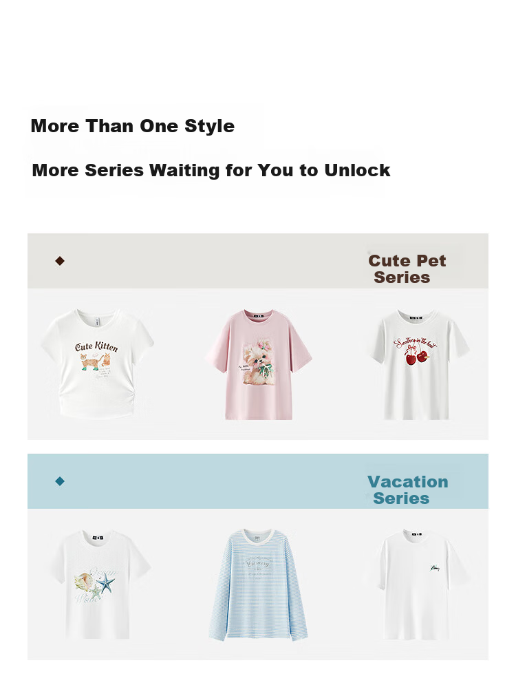 Semir Women's Short-Sleeve T-Shirt with Cute Pet Print, Moisture-Wicking Quick-Dry Pullover Top 109325100005 9