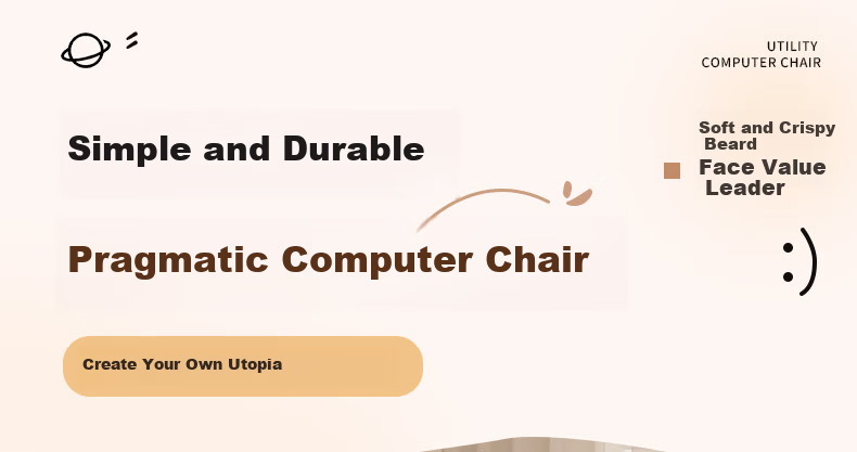 Chibilun Computer Chair Study Chair Bedroom Home Gaming Chair Ergonomic Reclining Backrest Chair Comfortable for Long Sitting 1