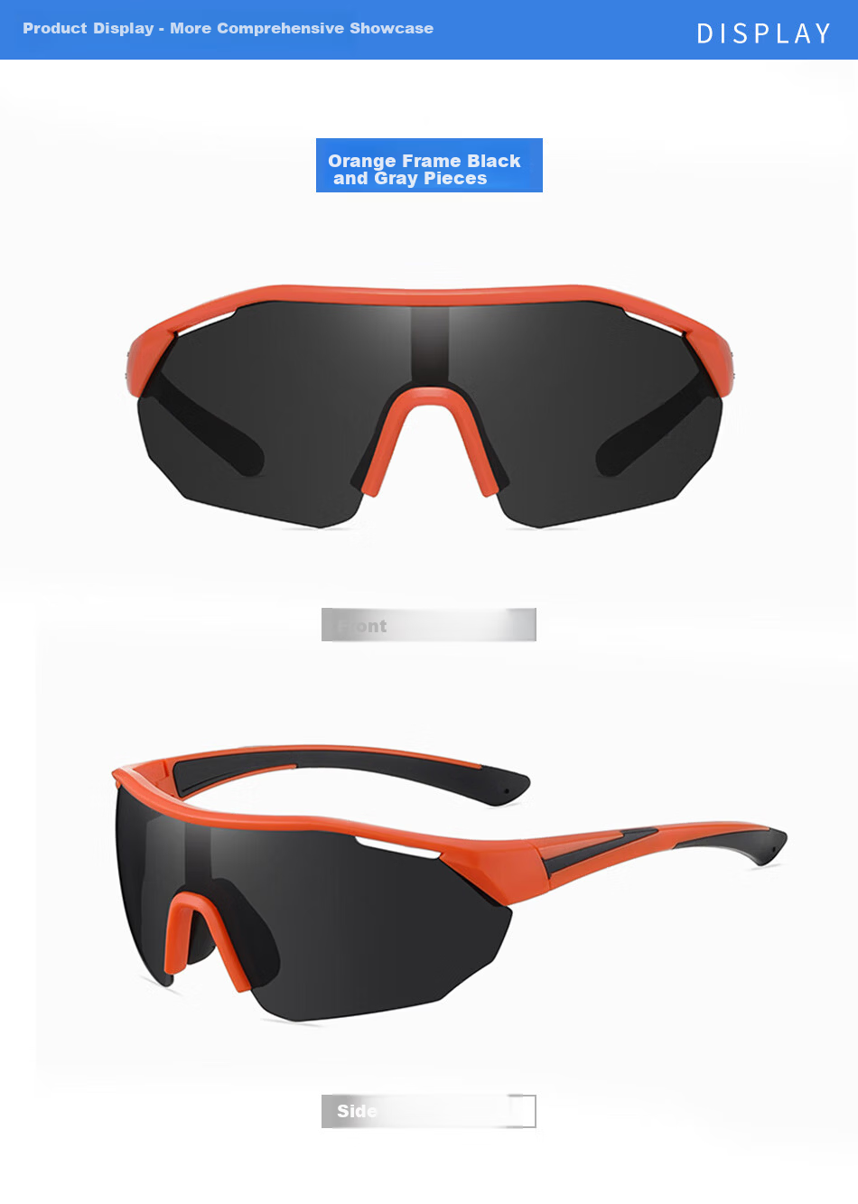 DRATRA Summer HD Polarized Sunglasses Men Outdoor Sports Cycling Fishing Driving Fashion Trendy Eyewear 5