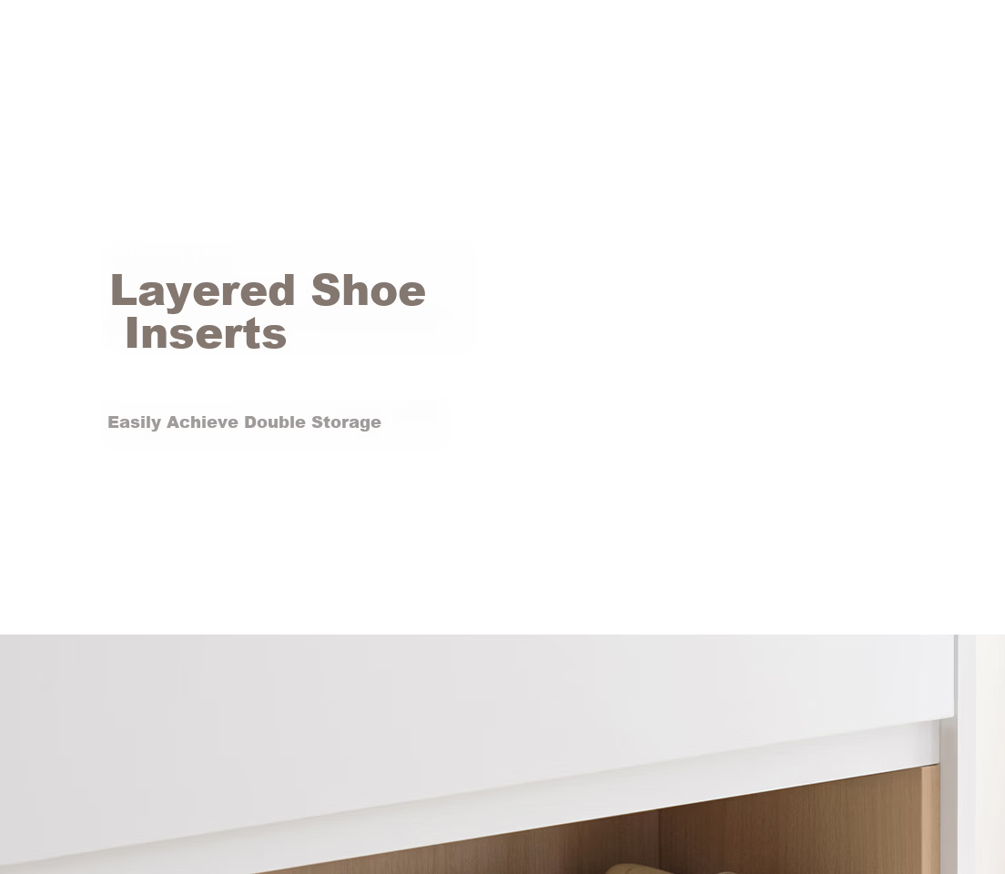 Lazy Corner Adjustable Double-Layer Shoe Rack Storage Organizer Shelf Cabinet Divider 6-Pack 1