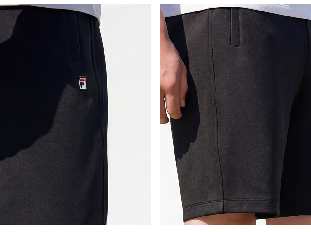 FILA Official Men's Knitted Five-Point Shorts 2026 Summer Tennis Sports Sun Protection Shorts 16