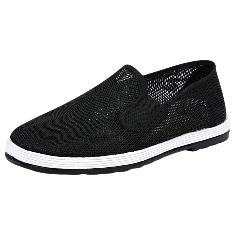 Bushe Yuan Traditional Cloth Shoes Thousand-Layer Sole Slip-On Casual Men's Low-Top Elderly Old Beijing Cloth Shoes Mesh 41
