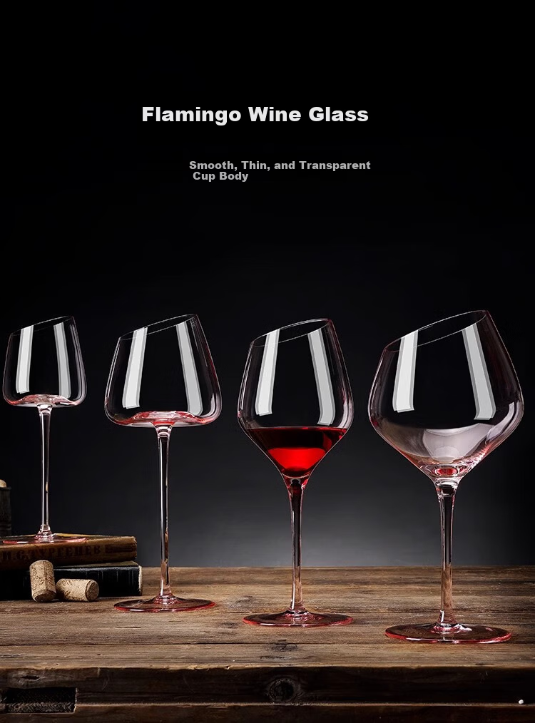 Myhobby Luxury Crystal Wine Glasses Set of 2 High-Quality Red Wine Goblets for Outdoor Weddings and Parties 1