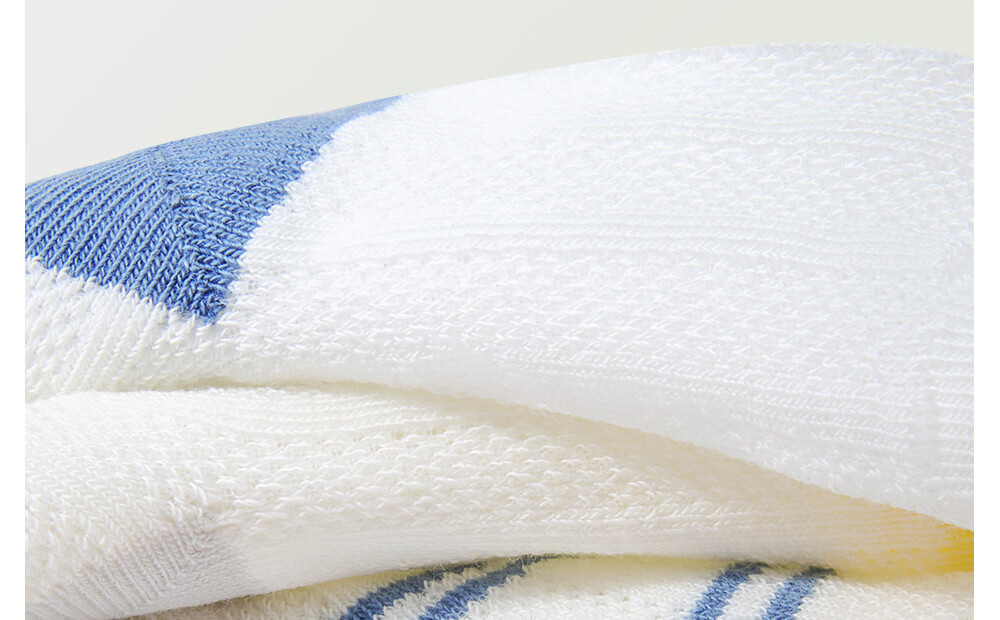 Betis Children's Socks 5-7 Years Summer Thin Cotton Class A Antibacterial Baby Mid-Calf Breathable Seamless Mesh Socks 7