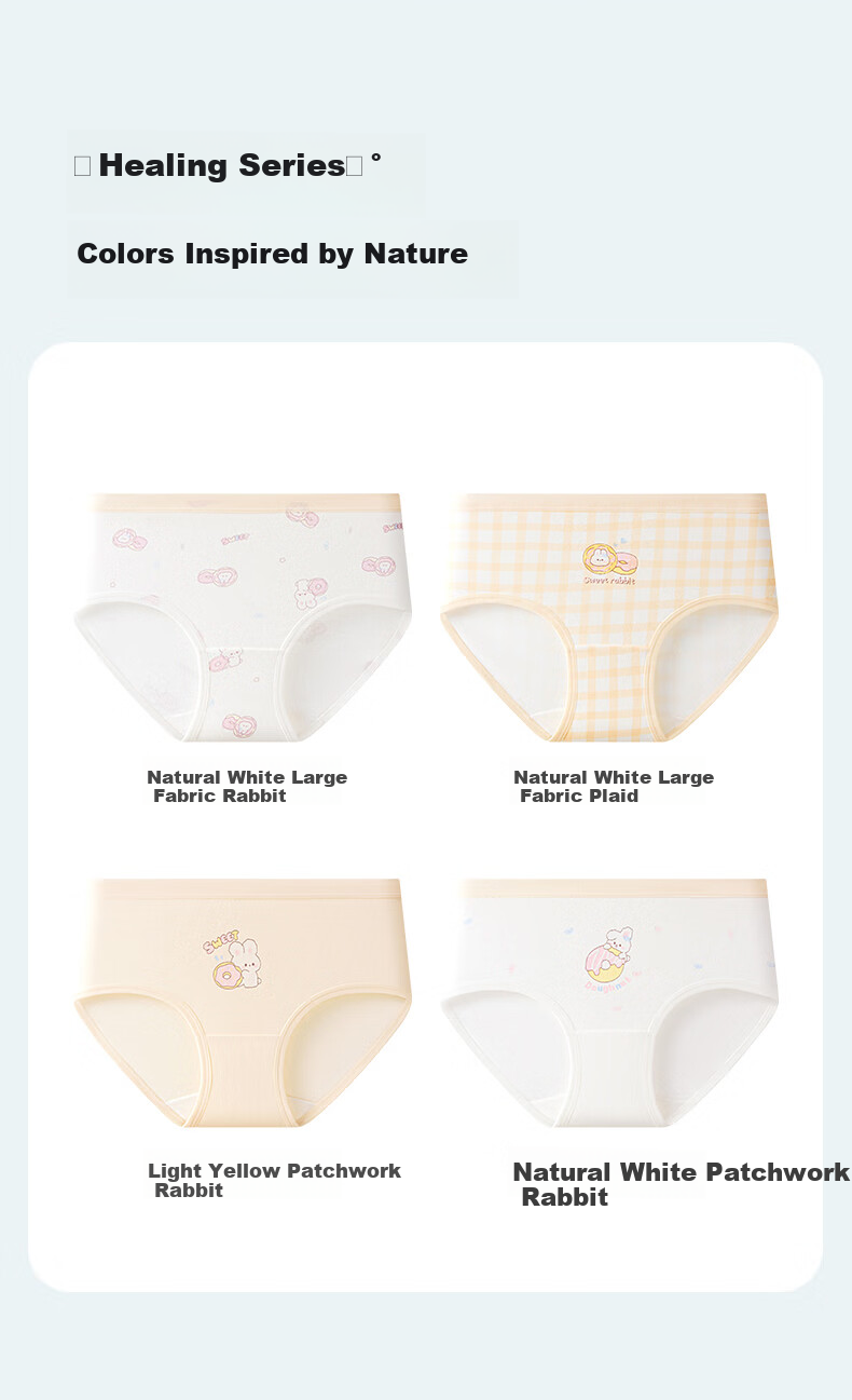 LangSha Children's Underwear, Girls' 95% Cotton Shorts, Big Kids' Boxer Briefs, No Wedgie, Breathable Boyshorts, Comfortable, 4-Pack 16