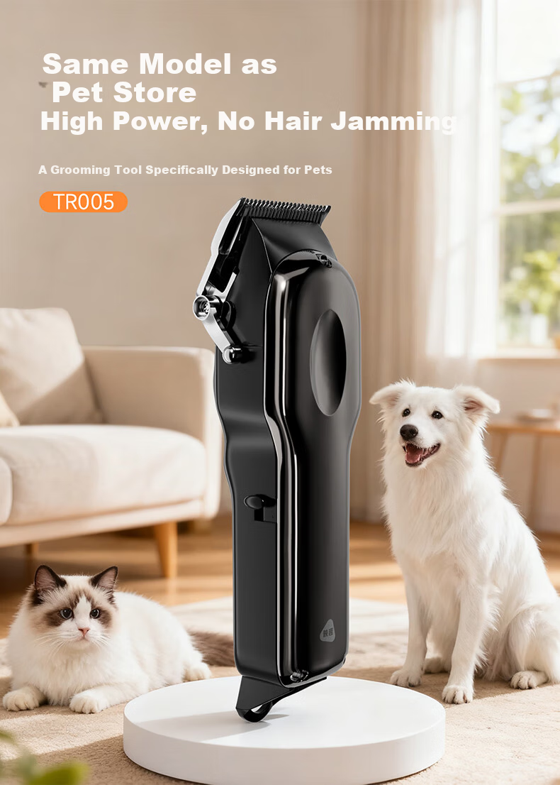 Inqoo Pet Hair Clipper Electric Dog Grooming Trimmer Haircut Shaver Pet Cat Hair Clipper Electric Professional Pet Shop Grooming Tool for Small Medium Large Pets 1