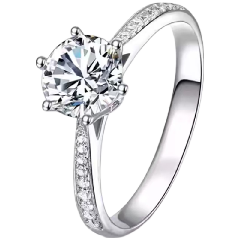 Kovni Moissanite Ring for Women 2026 New Anti-Allergy Fade-Resistant Lightweight Luxury Birthday Gift for Girlfriend