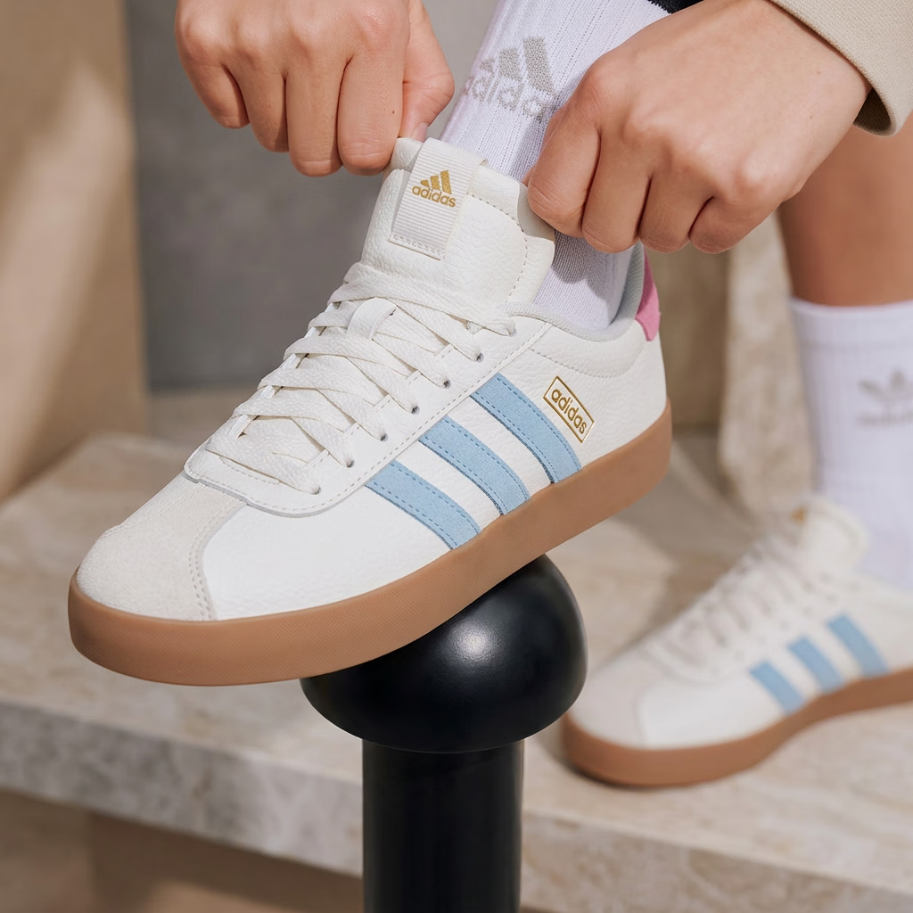 Adidas Sport Style Series Women's VL COURT 3.0 Casual Sports Shoes IH4021 White Size 38