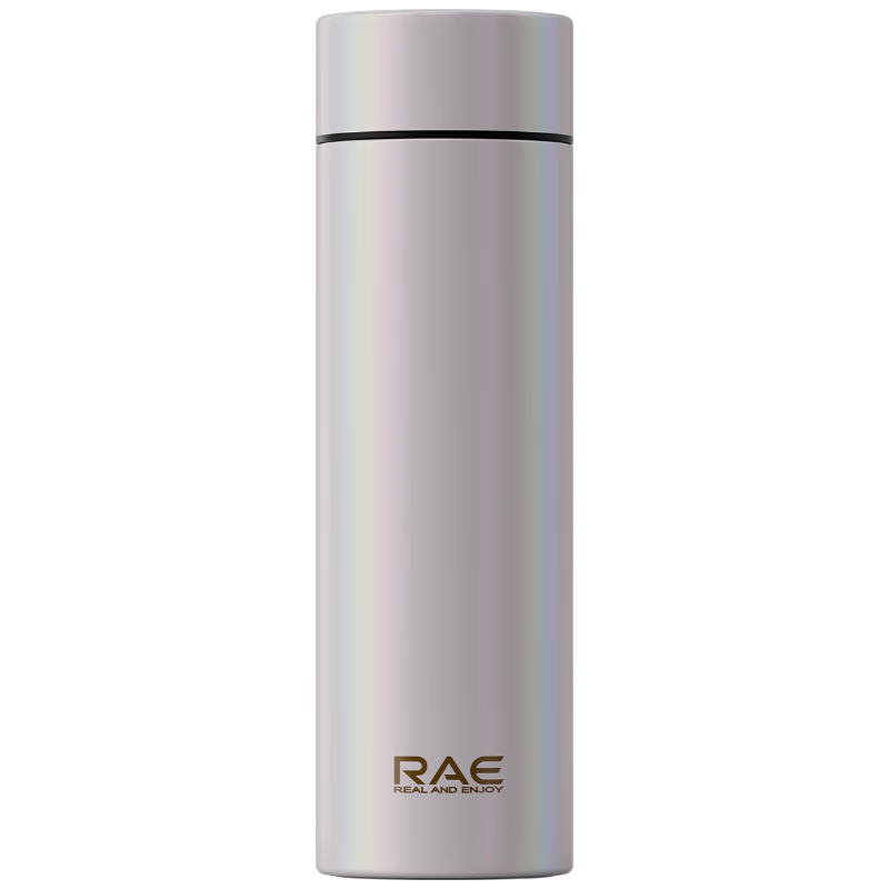 Ranye Custom Insulated Double-Layer Pure Titanium Fresh-Keeping Antibacterial Portable Rainbow Pink Thermos 480ml PQTB-505