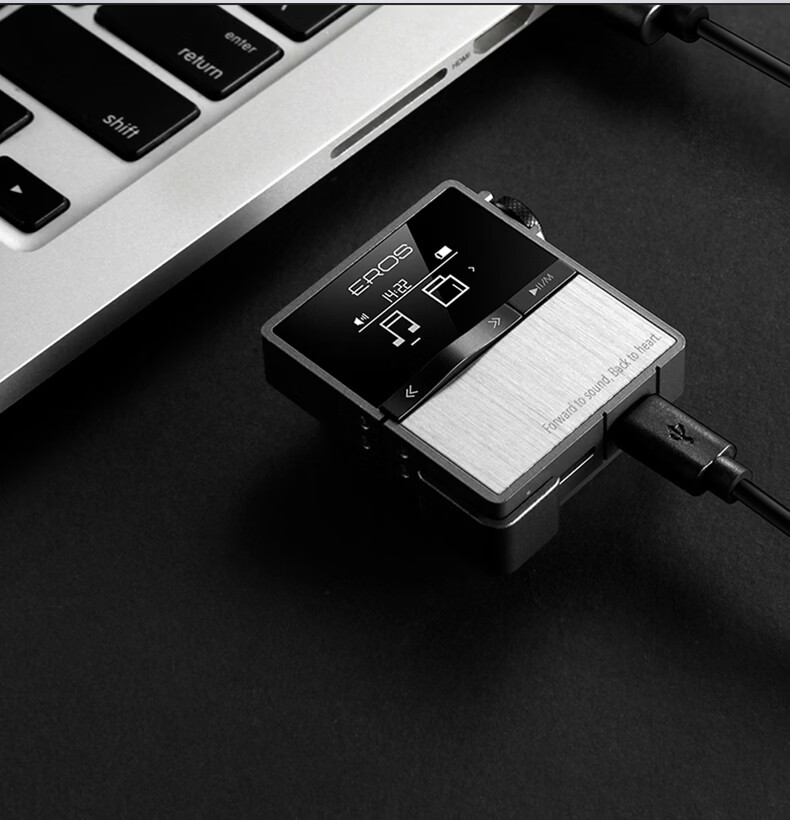 Aigo EROS TEN Wireless Sports MP3 Lossless Music Player HIFI Mini Clip DSD Student Gray 3