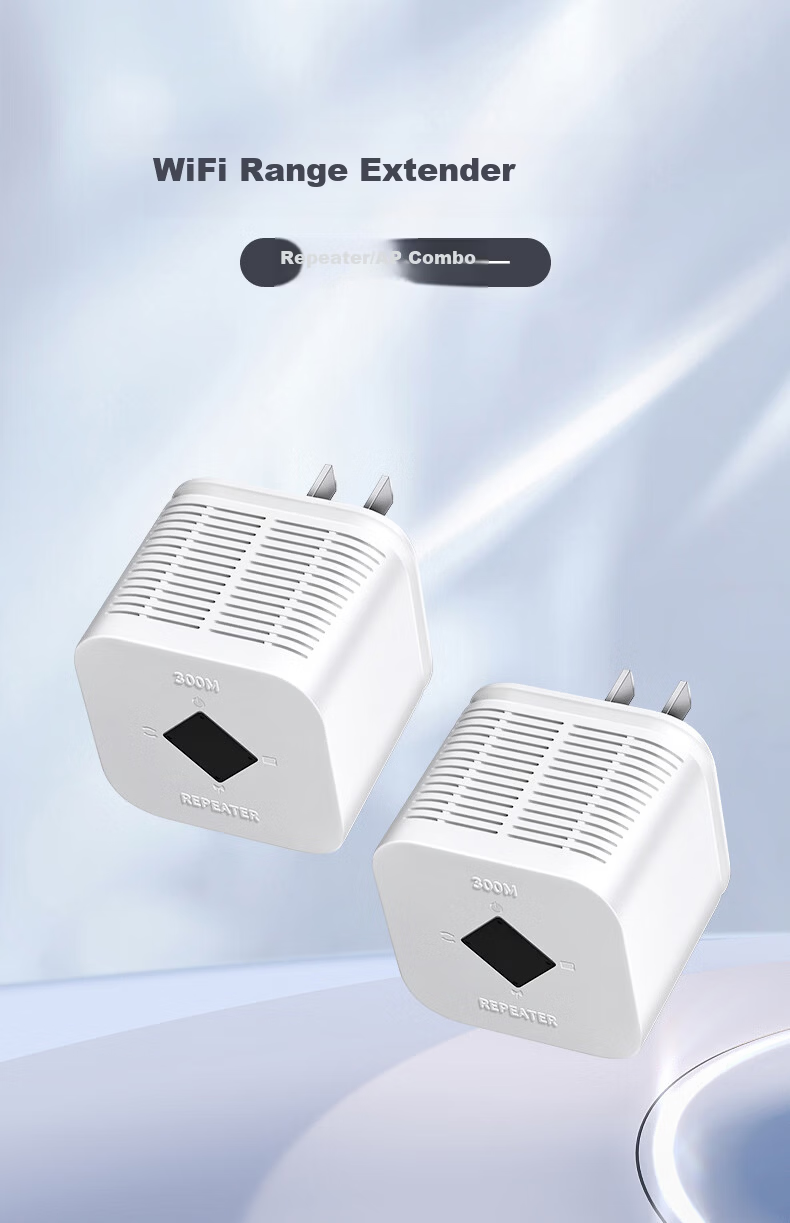 DOREWIN 300M WiFi Signal Amplifier Wireless to Wired Network Adapter Mobile Signal Booster Extender Repeater AP 3-in-1 2