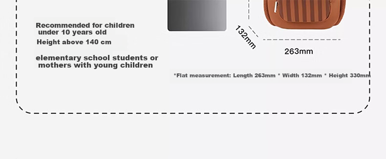 Zoy Zoii Children's Safety Pack Backpack for Boys And Girls, Anti-Lost School Bag for Toddlers, Cute Travel Backpack, Children's Day Gift 10