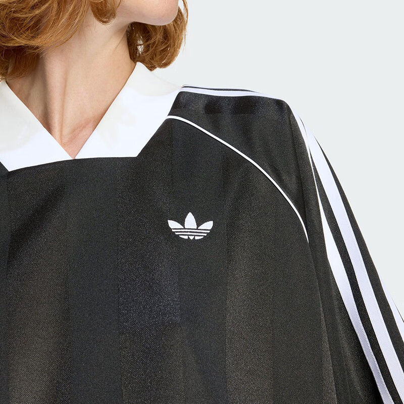 Adidas Originals Women's 3S JAQUARD TEE Short Sleeve Top KD2904 Black S 6
