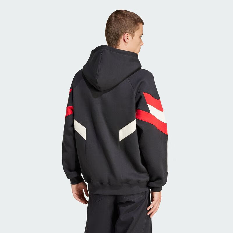 Adidas Men's MUFC OG HD Sports Hoodie/pullover IS6521 Black 2XL 4