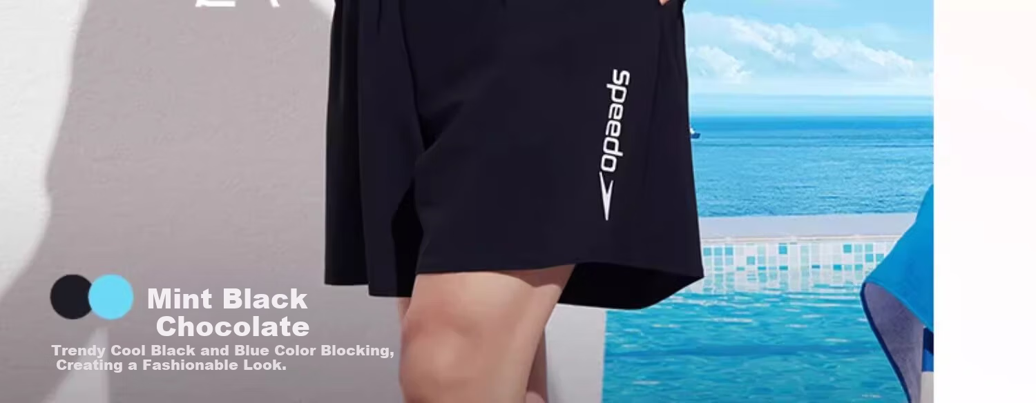Speedo Free Lightweight Quick-Dry Comfortable Breathable UV Protection Short Sleeve T-Shirt Unisex Sesame Black Size XS 4