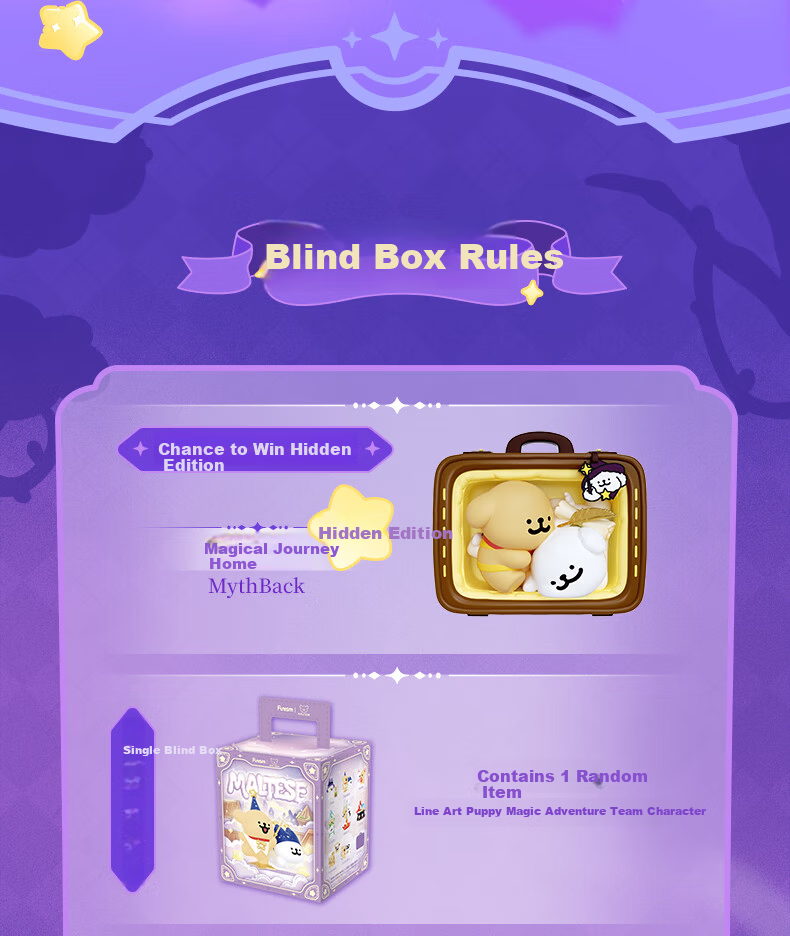 Funism Year of the Horse Gift Funism Line Dog Magic Adventure Team Blind Box Figurine Desktop Ornament End Box 18