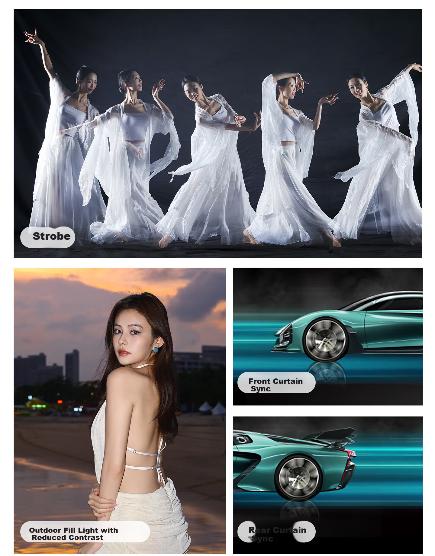 JINBEI HD100 Portable Off-Camera Flash LED Fill Light Lithium Battery TTL High-Speed Photography Camera Lighting Indoor Outdoor HD-100MAX Standard Kit 17