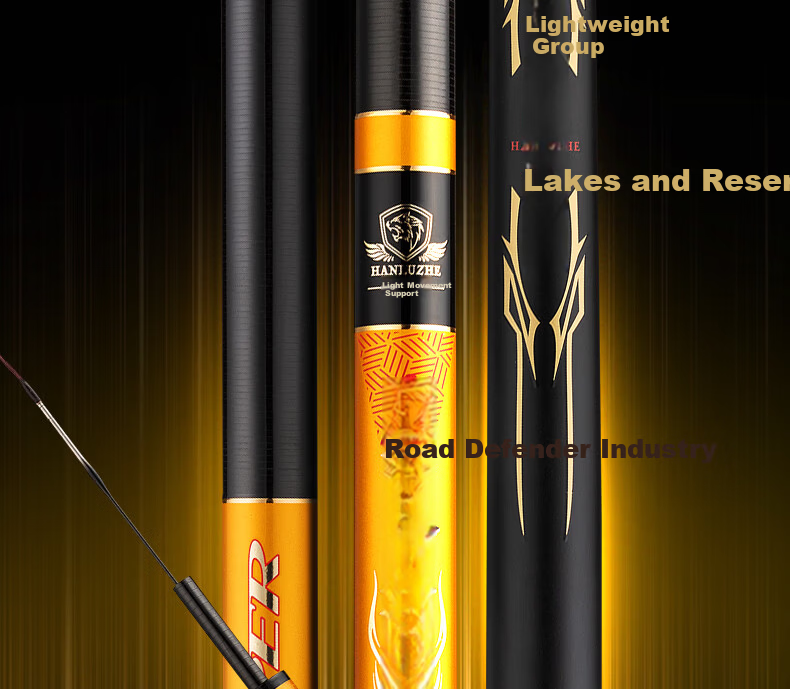 GW Fishing Rod Hand Rod 2.7m Defender Lake Reservoir Lightweight Ultra-Light Ultra-Hard 28 Tuning 5H All-Purpose Fishing Rod 1