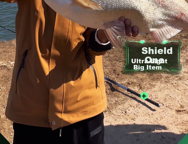 GW New Product Shield One Ultra-Light Comprehensive 5.4-Meter Platform Fishing Rod, Hand Rod with 37 Sections, Carbon Fiber Fishing Pole, Ultra-Light And Ultra-Hard Fishing Rod 11