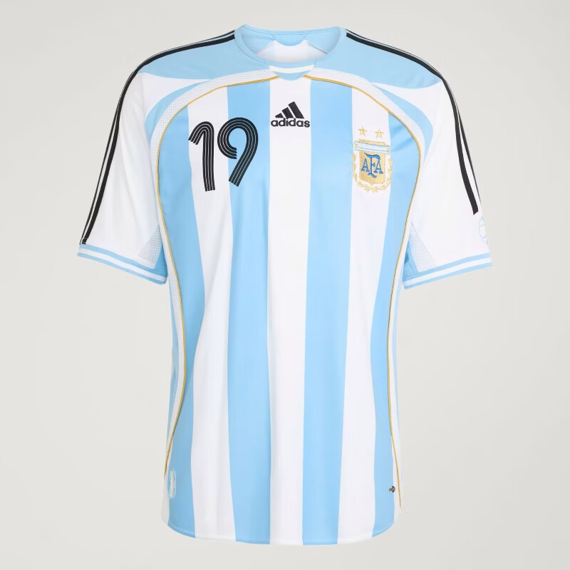 Adidas Men's Football Series AFA H JSY 06 M Argentina Home Fan Edition Short Sleeve JN3708 XS 4