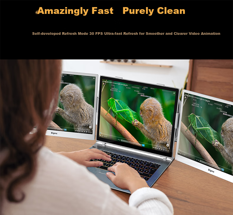 BIGME B13 New 13.3-inch Ultra HD High Refresh Rate Color E-Ink Display Screen Eye Protection Reading 30Hz Color Screen Front Light + Touch Screen 4